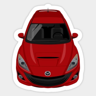 Mazdaspeed 3 2nd gen 2010-2013 - Red Sticker